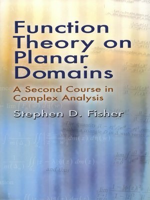 cover image of Function Theory on Planar Domains